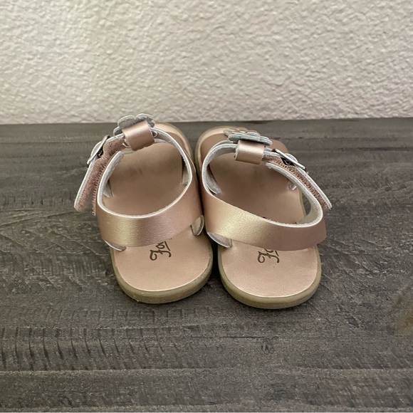MKHSQHDG Footmates Sandals Girl Size 2 Big Kids Girl Sandals  FootMates Metallic Pink Kids Sandals